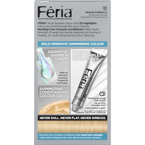 L'Oreal Paris Feria 3X highlights detail adds depth and shine