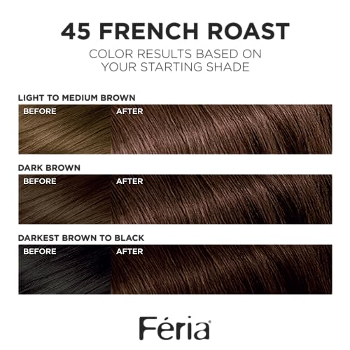 At-home Feria application scene demonstrating easy color application for vibrant results.