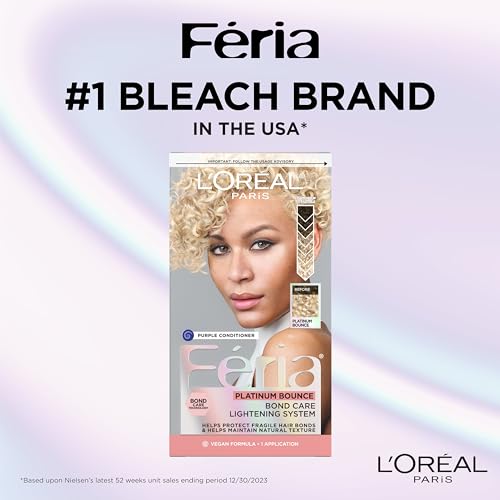 L'Oreal Paris Feria application scene with dye brush for precise color application