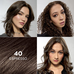 L'Oreal Paris Feria color swatch with multi-faceted shimmer hints for vibrant tones