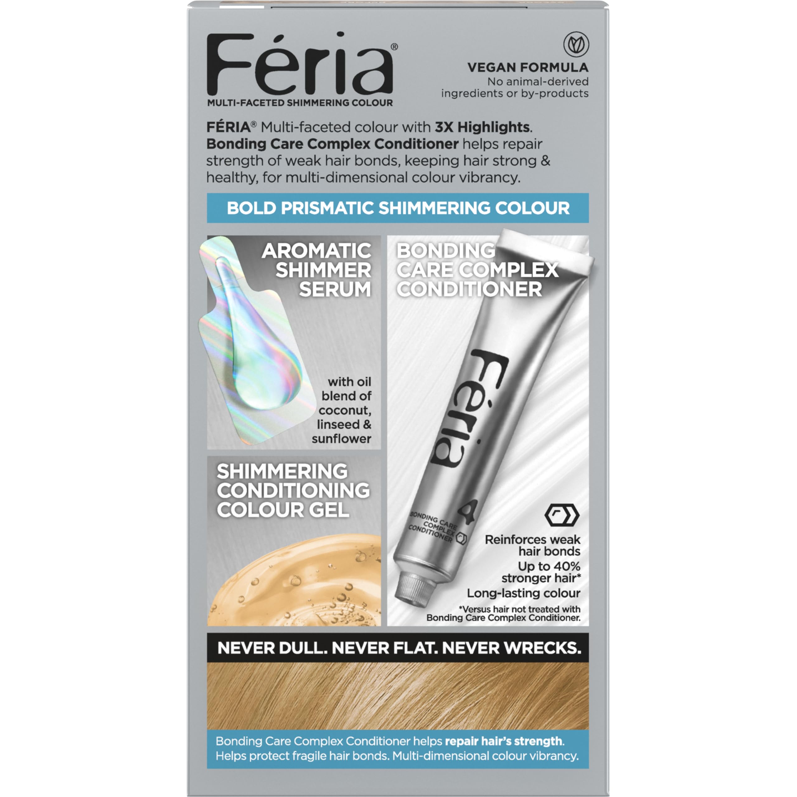 L'Oreal Paris Feria conditioning Bonding Care supports hair strength