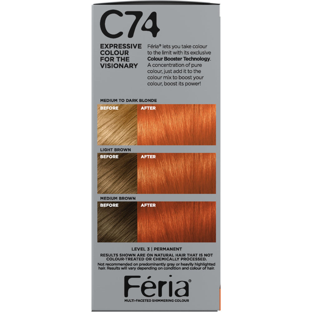 Root touch-up concept with Feria kit for seamless refresh