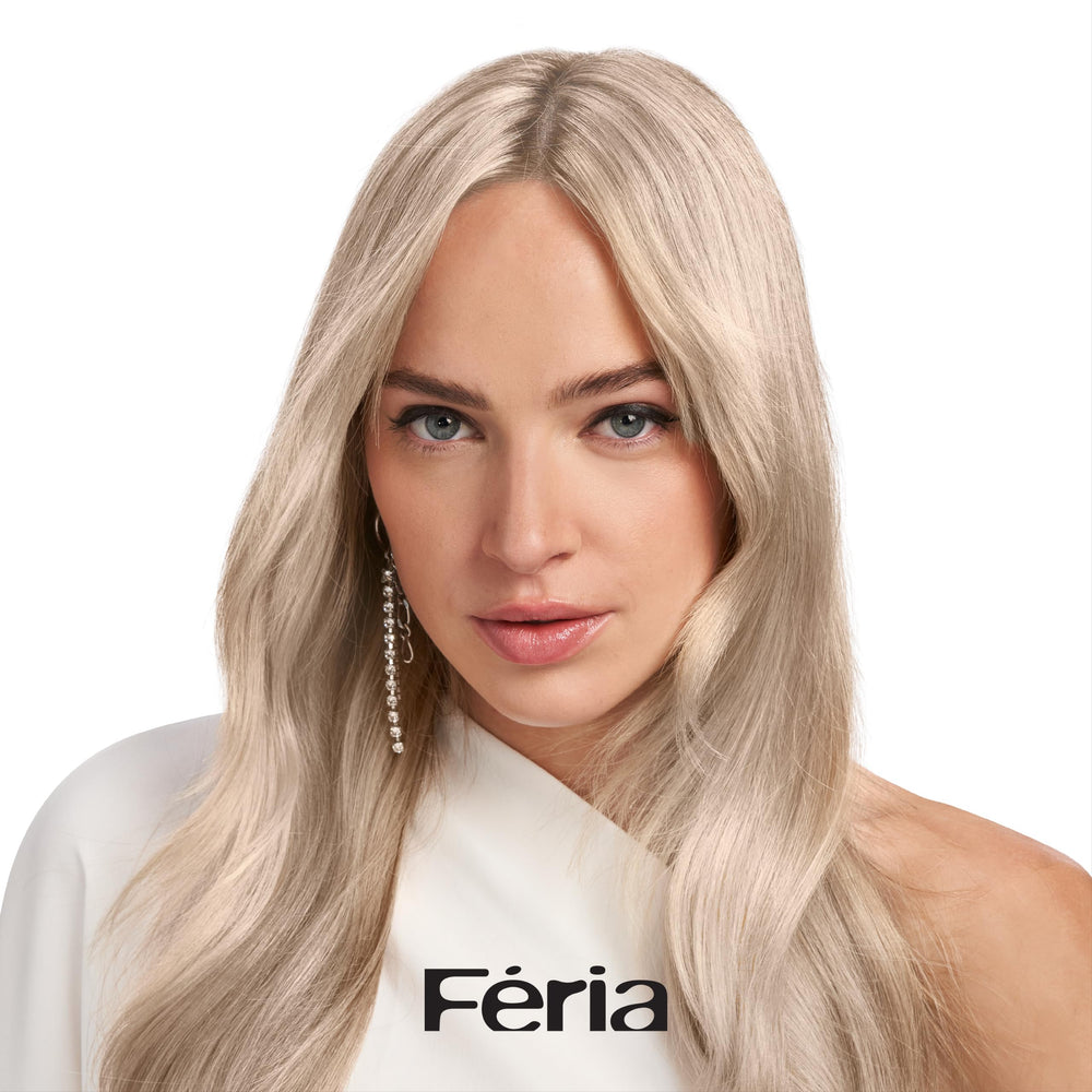 Demi-permanent toner supports color integrity on various blonde textures