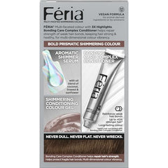 L'Oreal Paris Feria prismatic color spectrum offers fashion-forward shade options.
