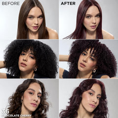 L'Oreal Paris Feria prismatic color spectrum inspires fashion-forward color choices.