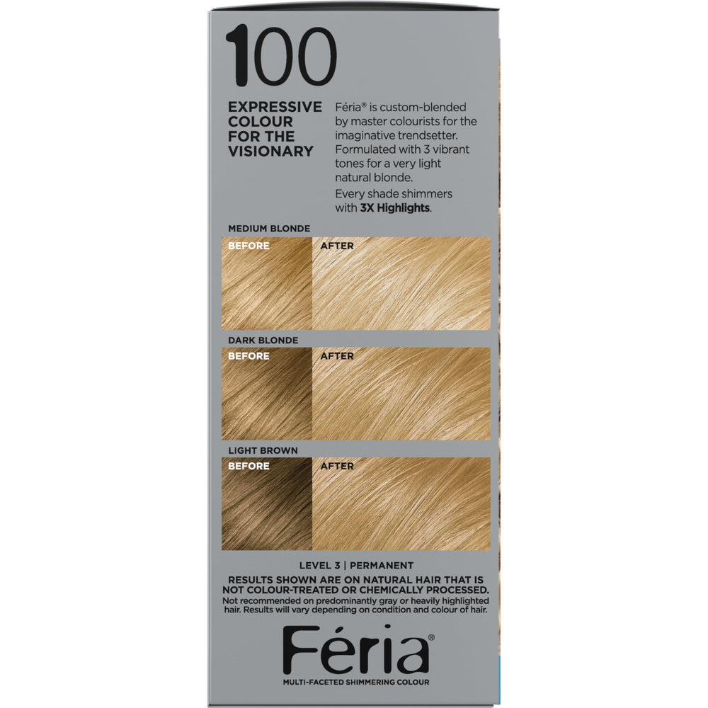 L'Oreal Paris Feria rose gold shade demonstrates fashion-forward color