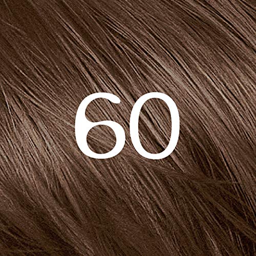 L'Oreal Paris Feria shimmering hair under lighting after coloring.