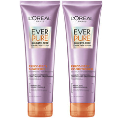 L’Oréal Paris Frizz Defy Champú: botella con protección de color y control del frizz.