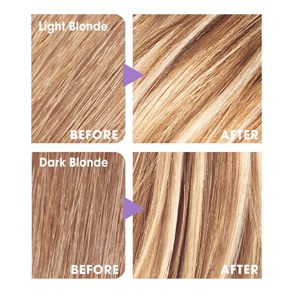 L'Oreal Paris Frost and Design includes mixing tray and gloves for safe, controlled use.