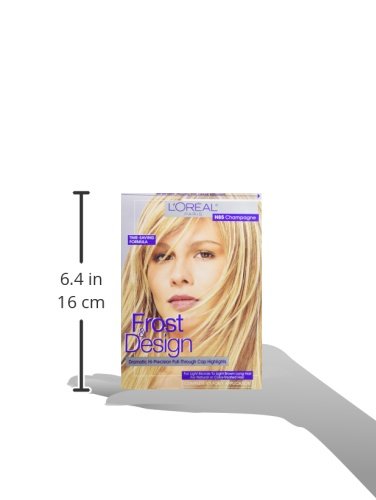 L'Oreal Paris Frost and Design overcap helps minimize mess during application.