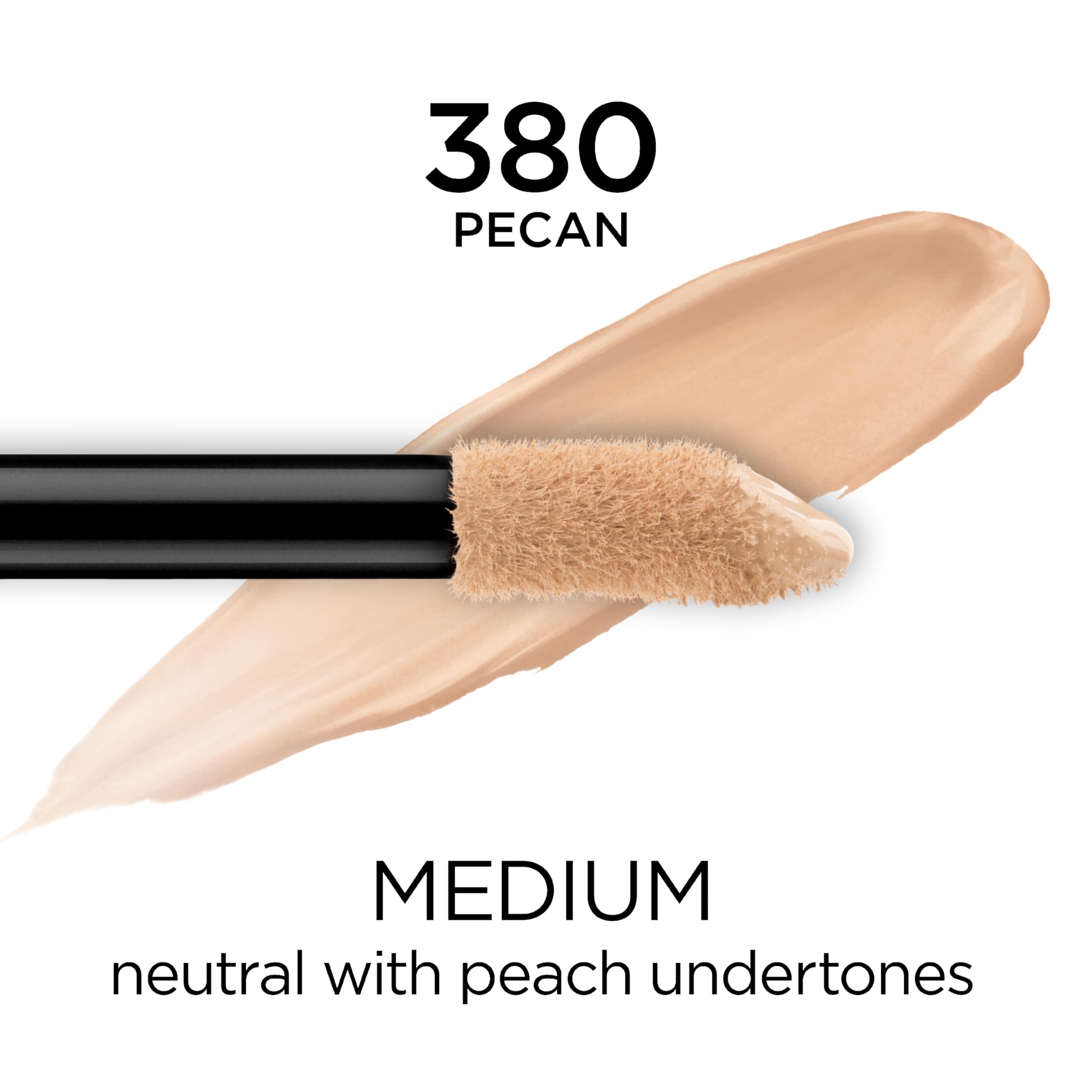 Cobertura total con tono correcto para ojeras e imperfecciones de cara