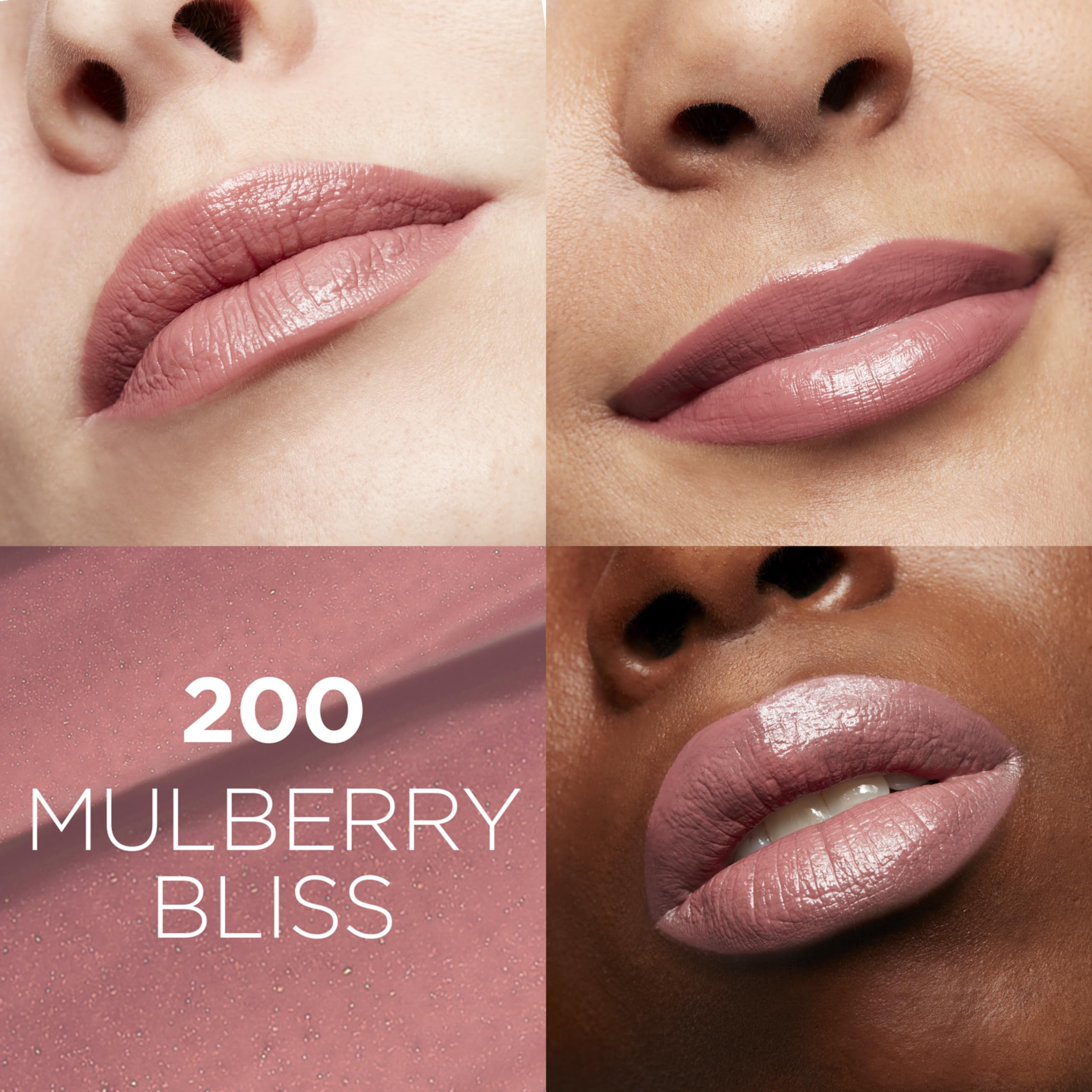 Textura acolchada de Glow Paradise desliza suavemente sobre labios.