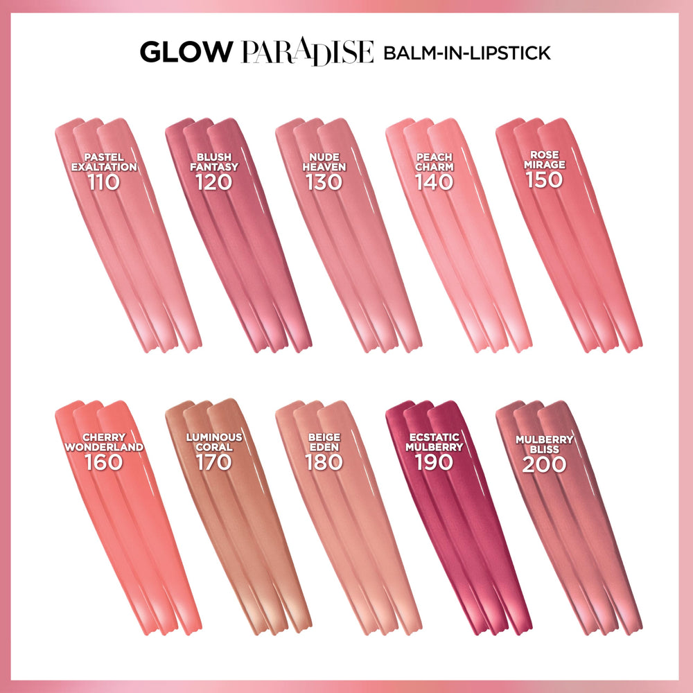 Uso diario con el bálsamo labial Glow Paradise