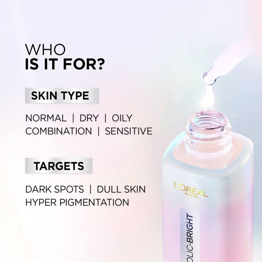 Glycolic Bright cleanser being dispensed onto finger for easy use