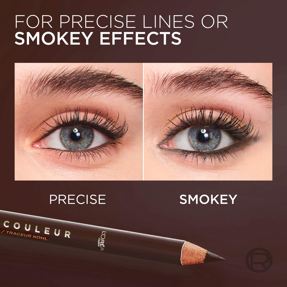 L'Oréal Paris Haute Couleur Kohl Eyeliner ideal para delineado diario o difuminado