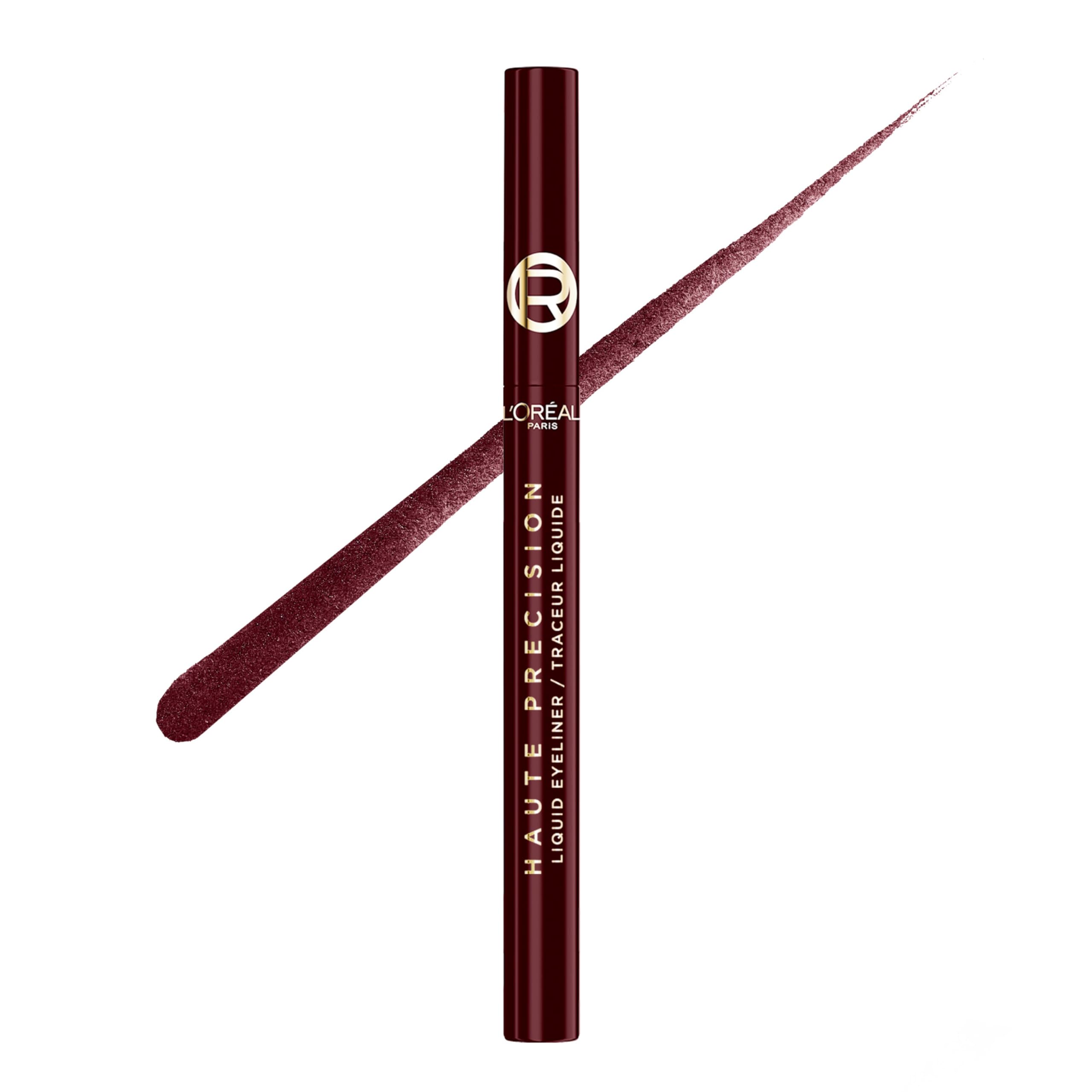 Delineador líquido Haute Precision de L’Oréal Paris con aplicador 0.01 mm para trazos precisos.