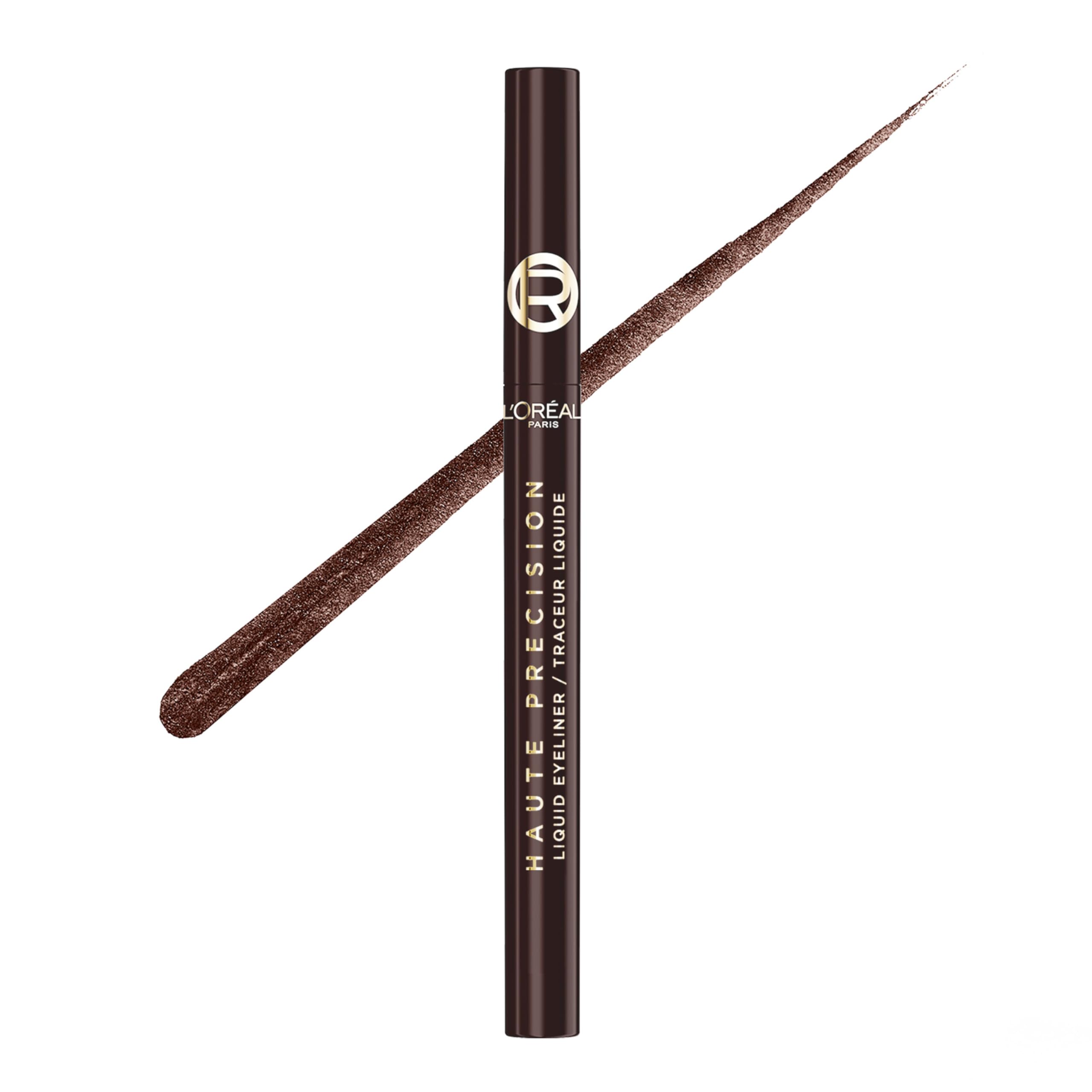 Delineador Haute Precision de L'Oreal Paris: punta 0.01 mm para trazos precisos.