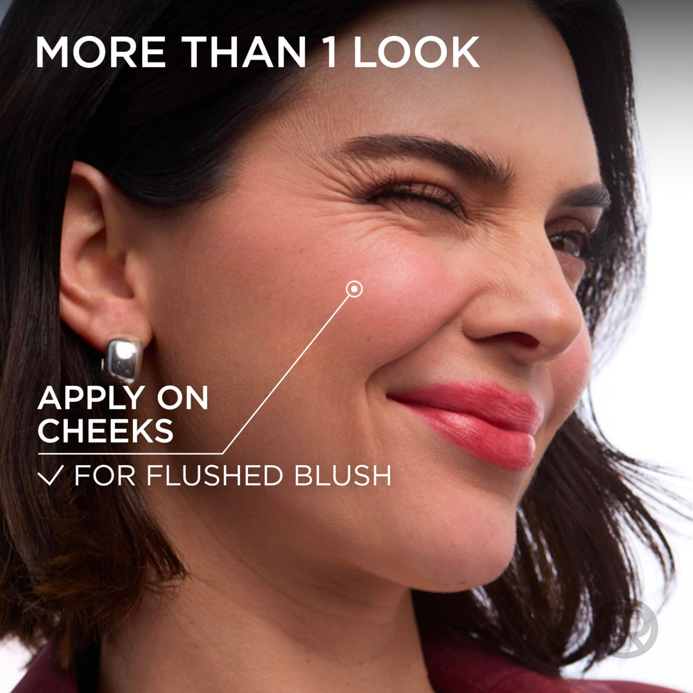L'Oreal Paris Hyaluron Tint Lip Stain Serum: tono marrón nude para labios elegantes.
