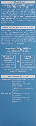 Hydra Genius: textura gel de absorción rápida para piel suave.