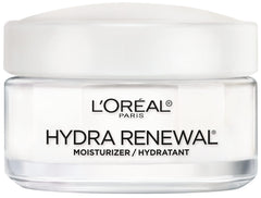 L'Oreal Paris Hydra-Renewal bottle pump for easy daily moisturization.