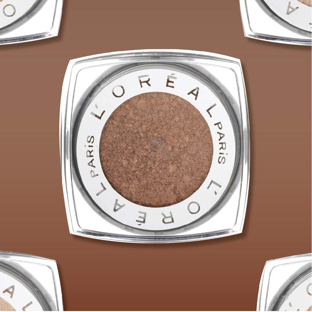 L’Oréal Paris Infallible 24HR Shadow full-eye look in bronzed taupe.