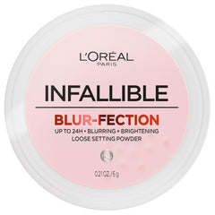 L’Oréal Paris Infallible Blur-fection: polvo difuminante que suaviza líneas y poros para acabado suave