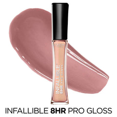 L’Oréal Paris Infallible Gloss con aplicador preciso para acabado uniforme