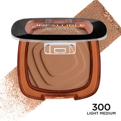 Tono bronceado natural de Infallible para contorno suave y calidez.