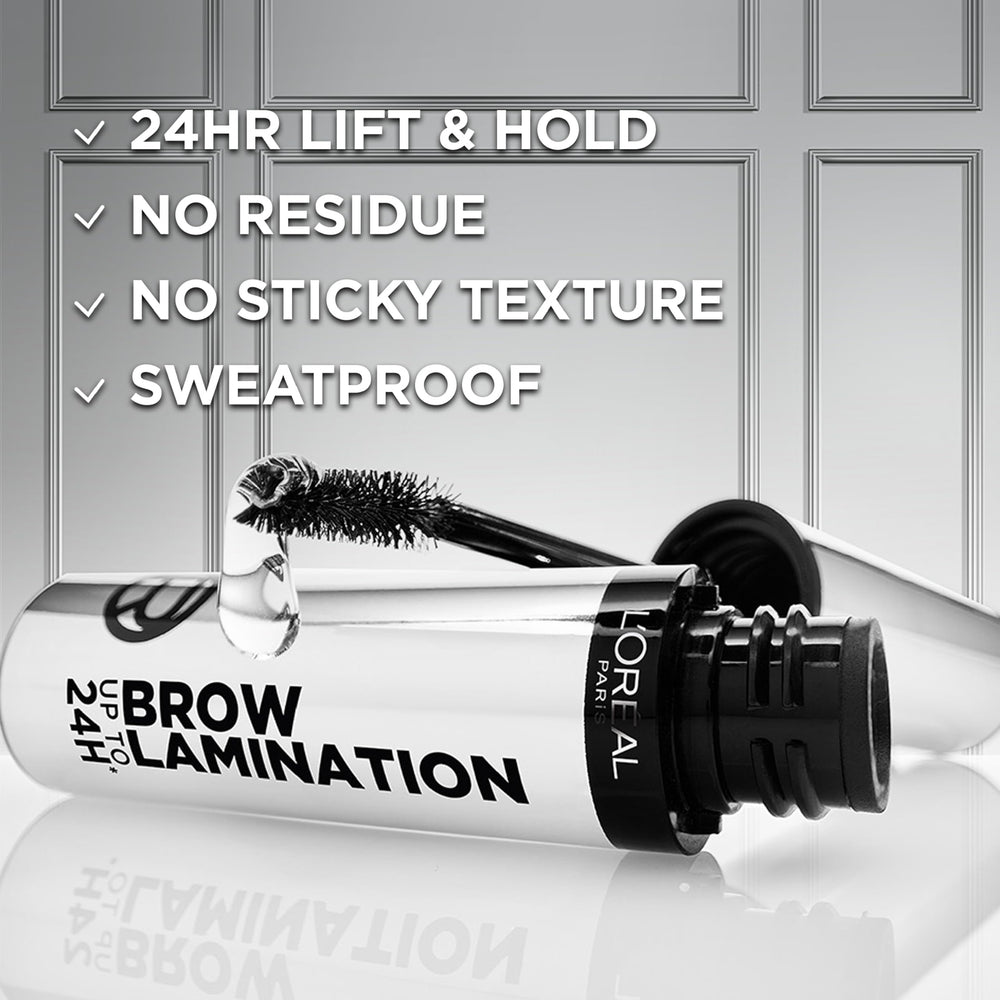 L'Oreal Paris Infallible, cejas levantadas y definidas con efecto laminación de larga duración.