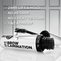 L'Oreal Paris Infallible, cejas levantadas y definidas con efecto laminación de larga duración.