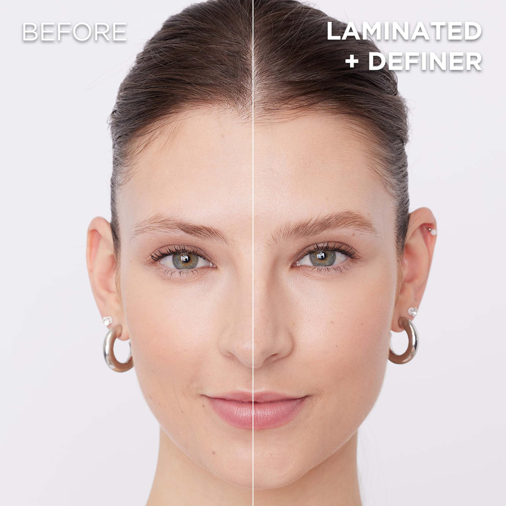 L'Oreal Paris Infallible, textura suave y sin residuo pegajoso para cejas ligeras.