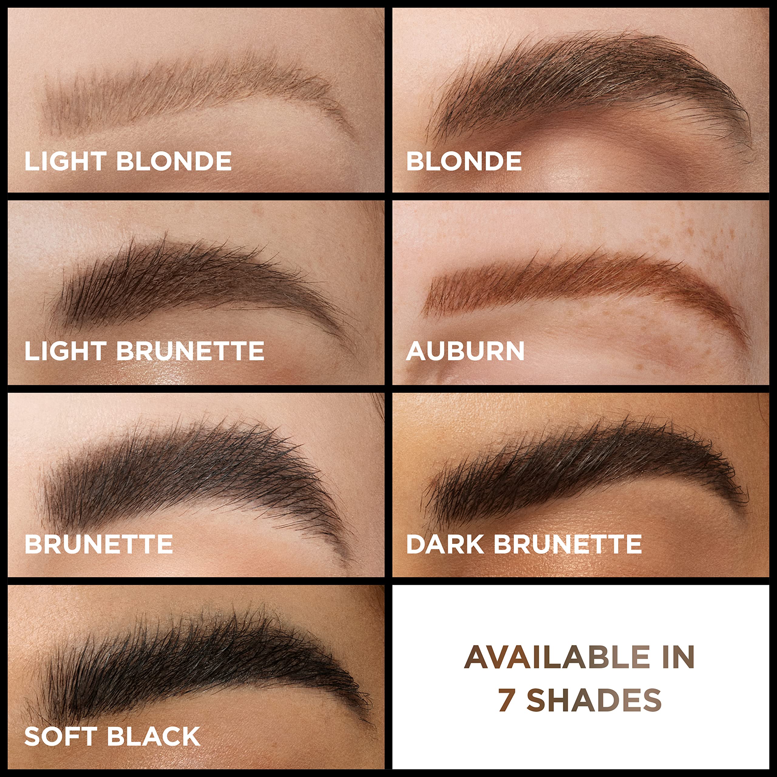 Uso diario cómodo con Infallible para cejas definidas.