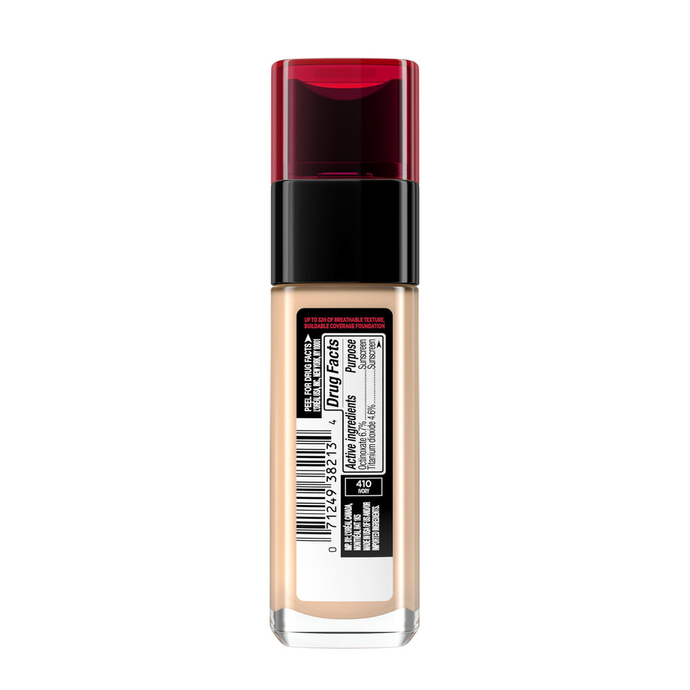 L'Oréal Paris Infallible: empaque variable, práctico para uso diario.