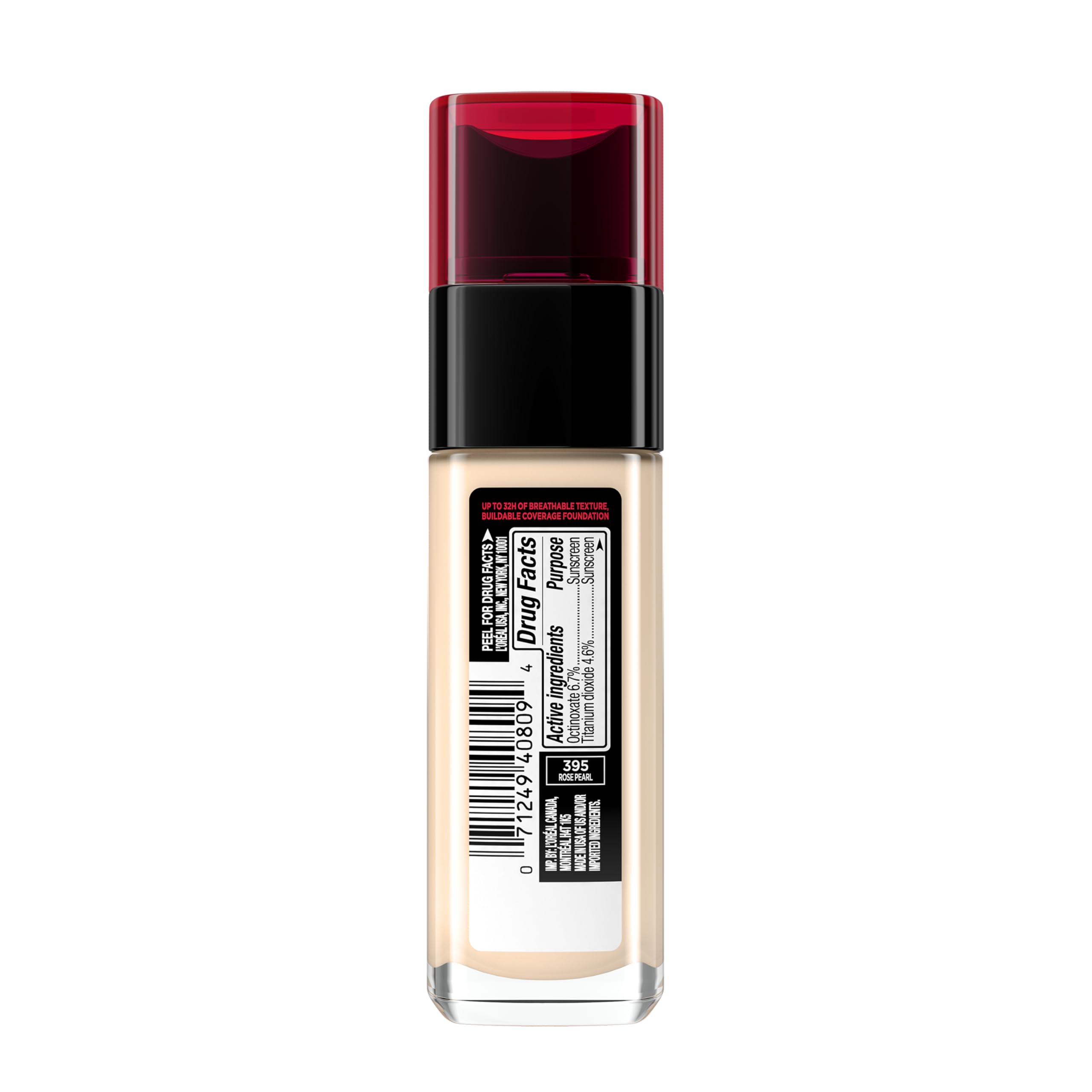 Envase práctico de L'Oreal Paris Infallible Fresh Wear para retoques