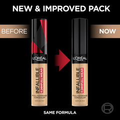 Tono Oatmeal de Infallible Full Wear: iguala tono y oculta imperfecciones.