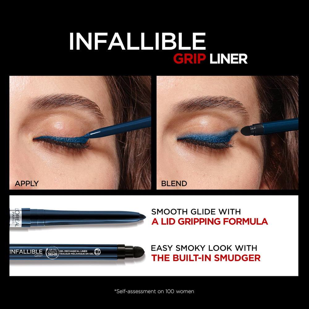 Infallible Grip: delineado duradero para looks que resisten el día.