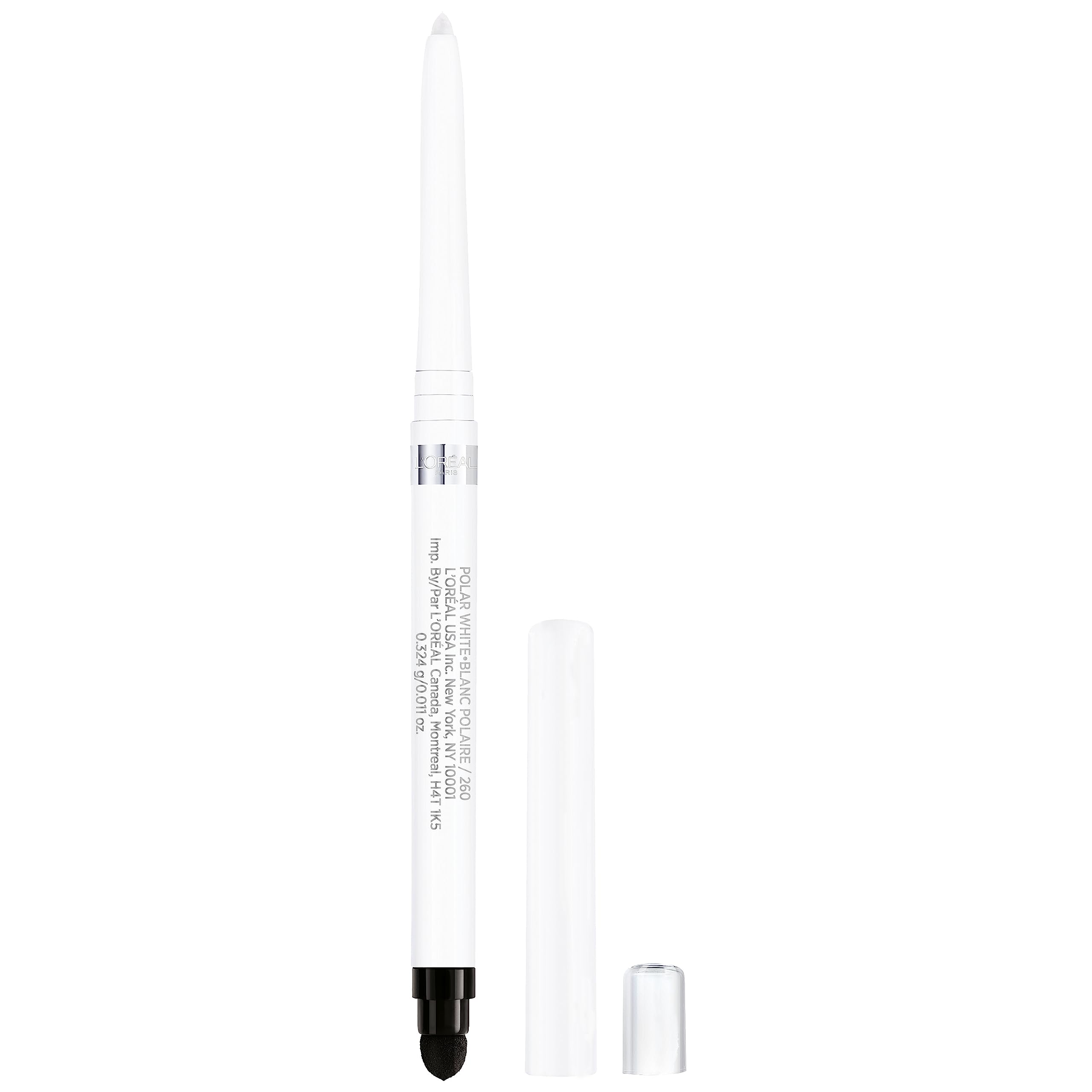 L'Oreal Paris Infallible Grip delineador gel, aplicación suave para trazos uniformes y duraderos.