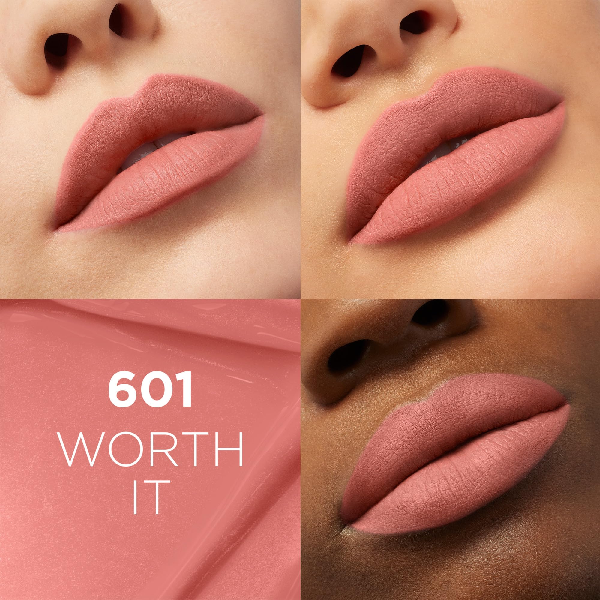 L'Oreal Paris Infallible: muestra labial mate de cobertura profunda.