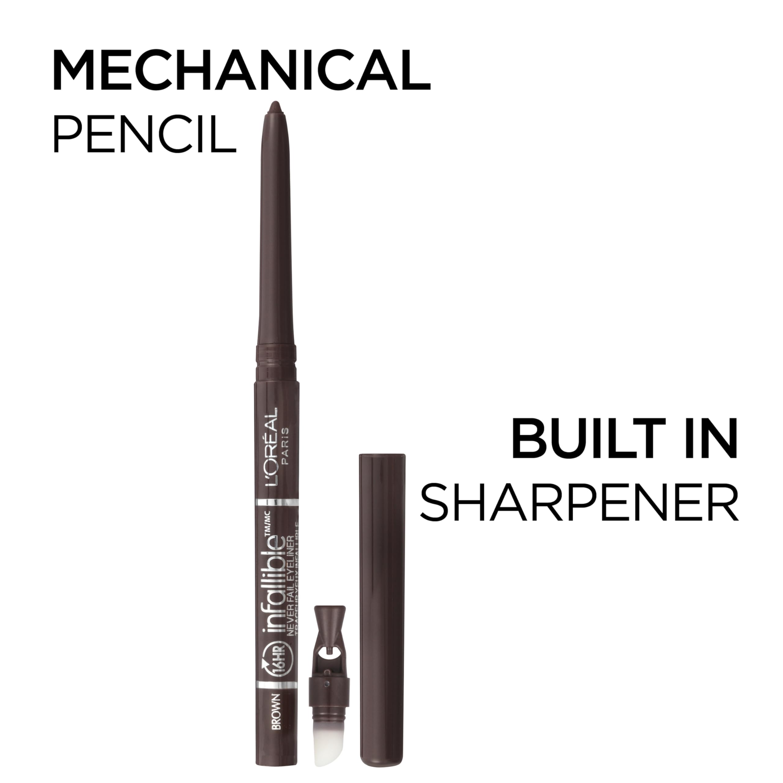 L'Oreal Paris Infallible Never Fail eyeliner smudger for soft smoky edges.