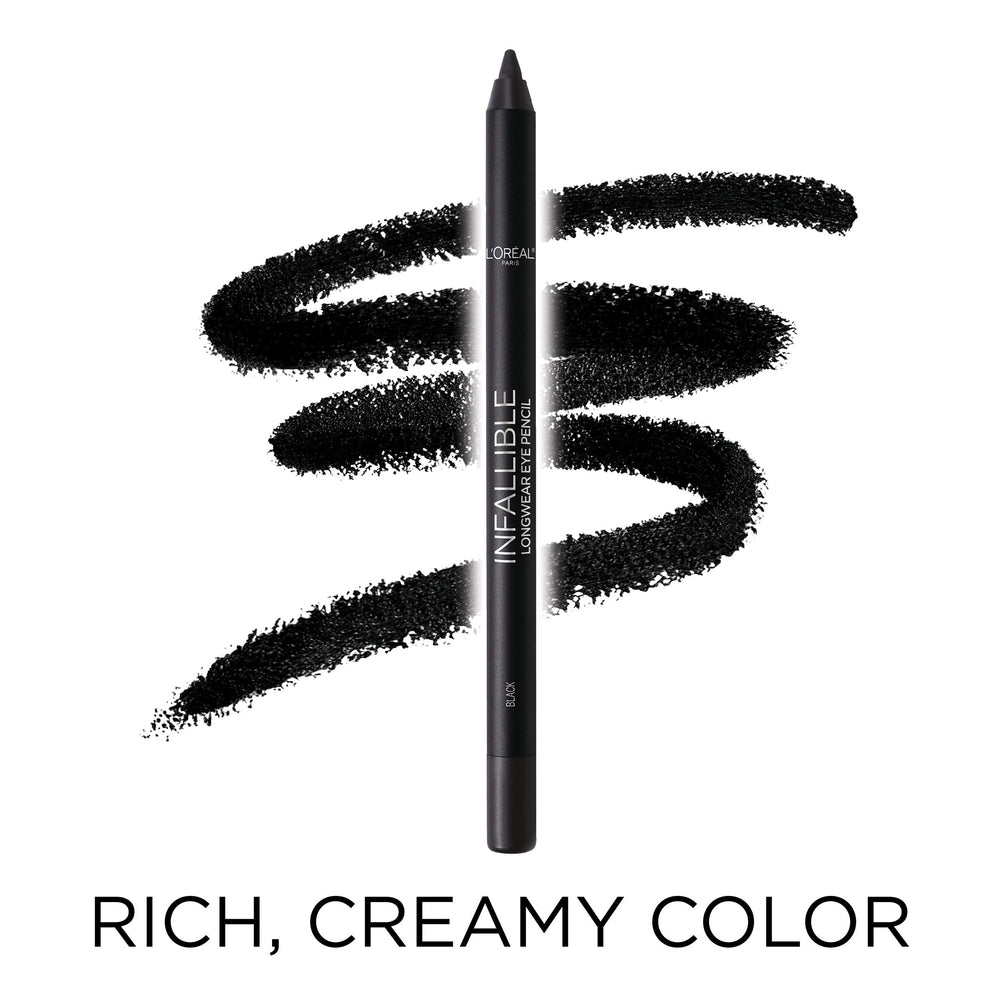 L'Oréal Paris Infallible Pro-Last Pencil Eyeliner brown waterproof application