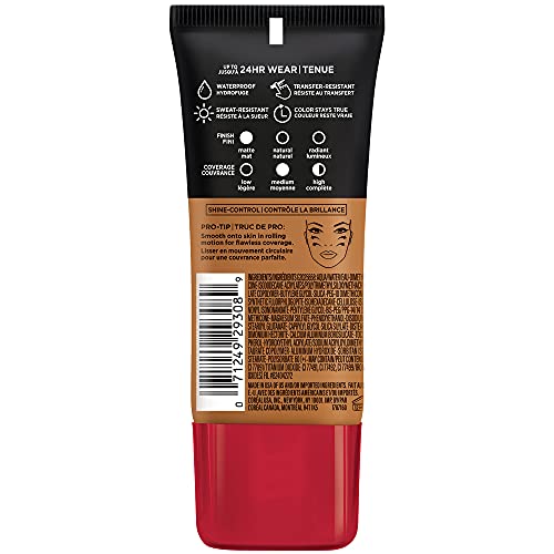 L'Oreal Paris Infallible Pro-Matte demi-matte finish swatch on skin