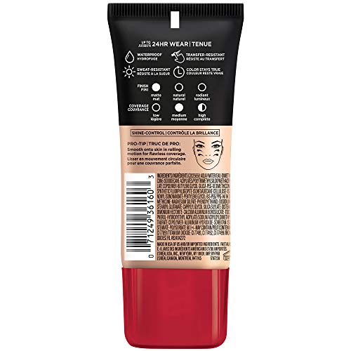 Pro-Matte foundation pump top for quick, even application