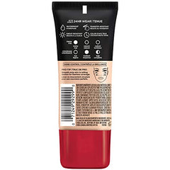 L'Oréal Paris Infallible Pro-Matte Foundation porcelain swatch for natural shade match