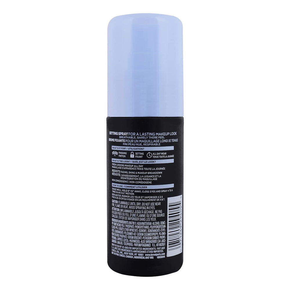 L’Oréal Paris Infallible Pro-Spray en rostro para fijación uniforme y ligera