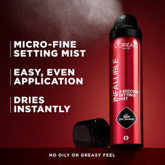 L'Oreal Paris Infallible: resistencia al sudor y a las manchas para días activos.