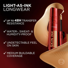 L'Oreal Paris Infallible Skin Ink: acabado mate sedoso en piel.