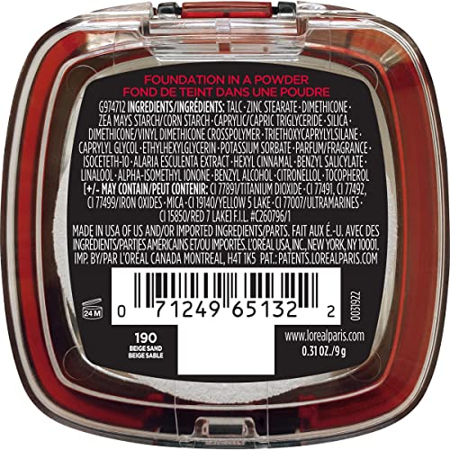 Textura ligera de L'Oreal Paris Infallible para un acabado natural.