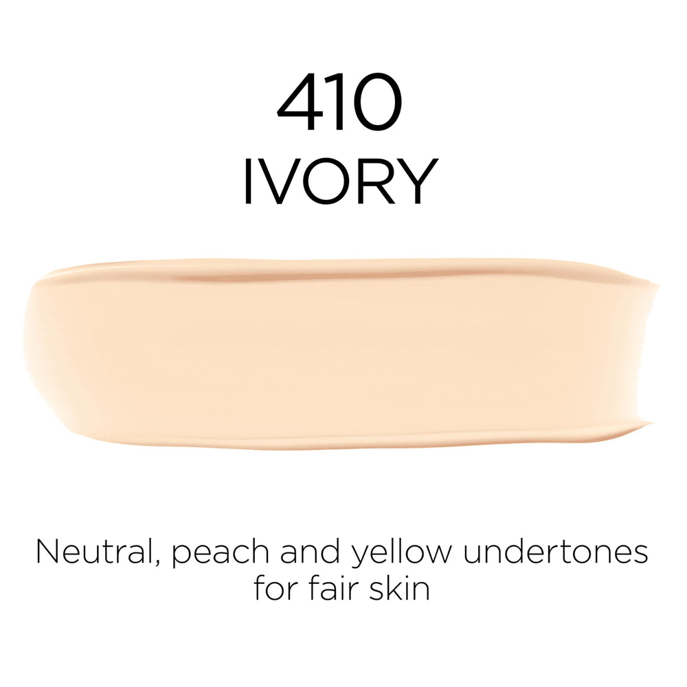 L'Oréal Paris Infallible: tono 410 Ivory para piel clara.