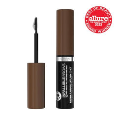 L'Oreal Paris Infallible Volumizing Brow Mascara: volumen duradero con cepillo 3D micro-grip