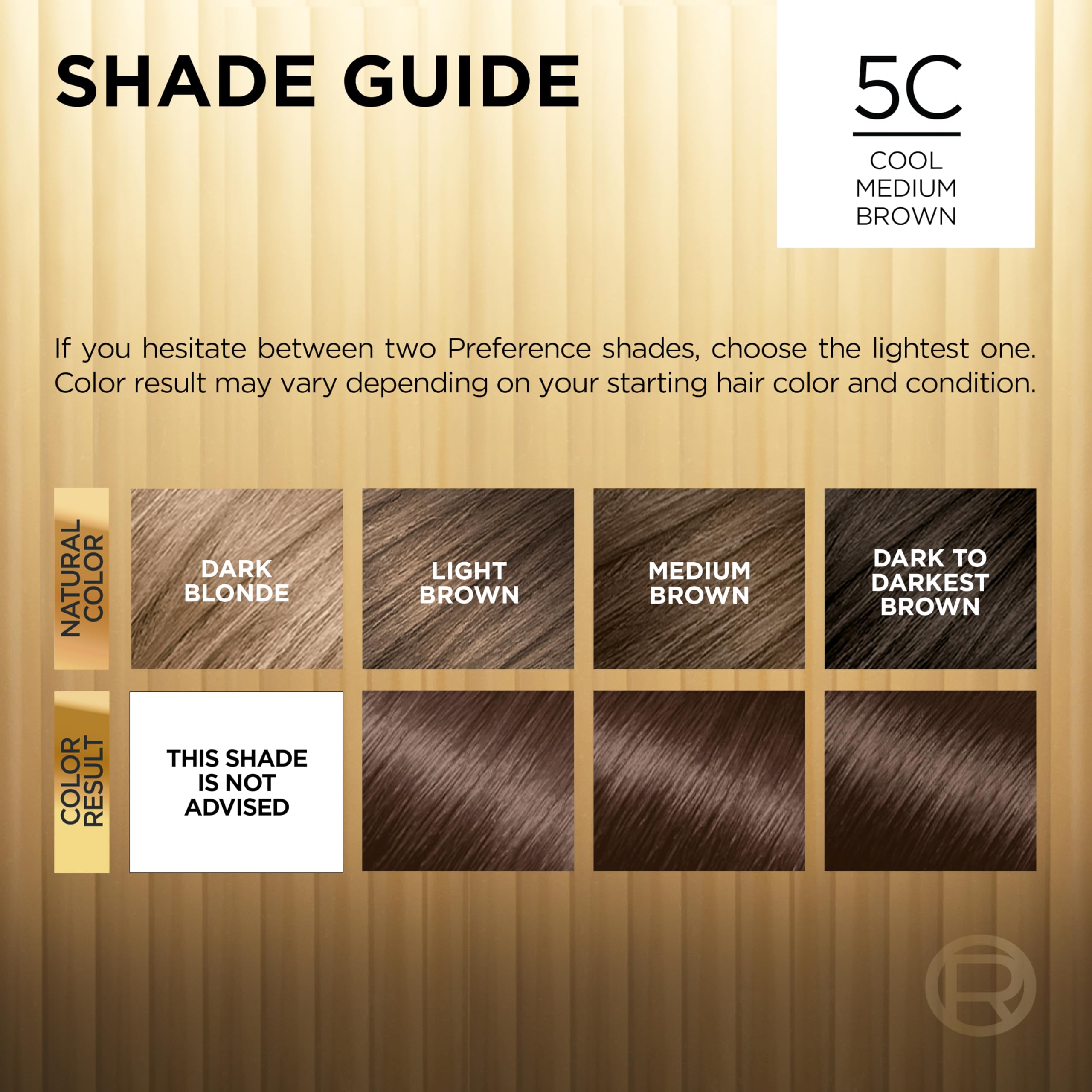 L'Oreal Paris instruction leaflet guides safe at-home color application.